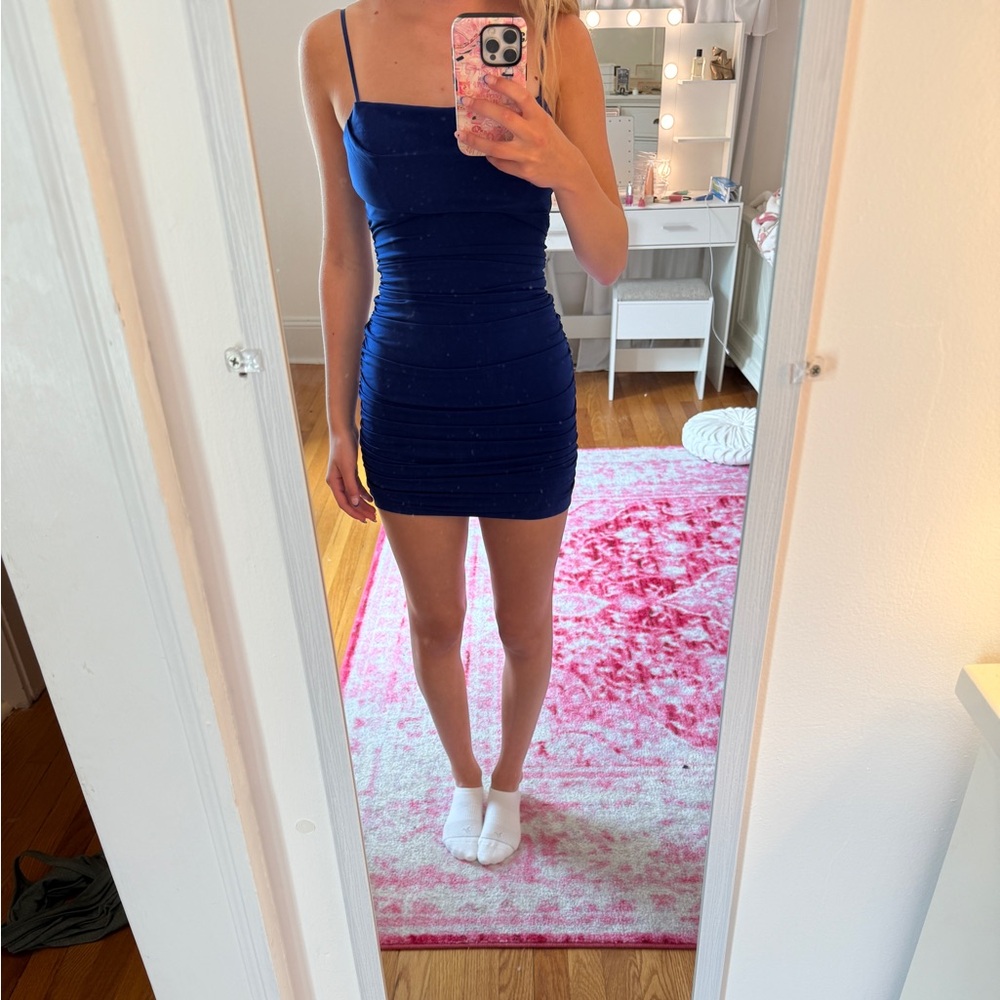 Emerald Sundae Blue mini dress